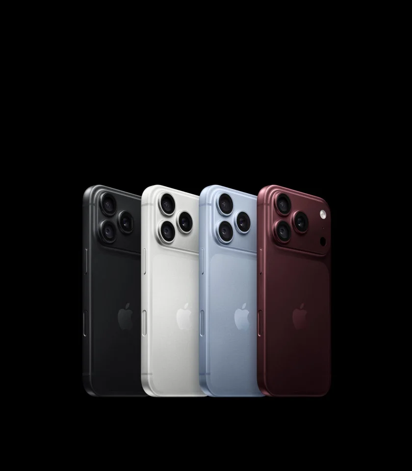 The iPhone 18 Pro in black, silver, glacier and burgundy